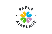 Paper Airplane Logo, a Branding & Logo Template by Buqancreative (Thumbnail 1 of 4)