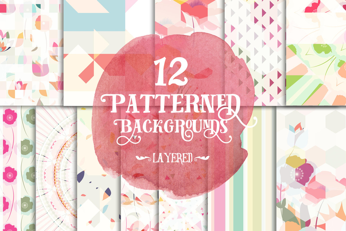 Whole Shop Bundle UPDATED, a Texture Illustration by Creativeqube Design (Photo 121 of 253)
