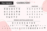 Fox Kaiden Font, a Handwritten Font by Fox7 By Rattana (Thumbnail 8 of 12)