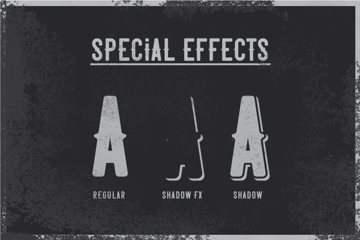 Garage typeface preview 4