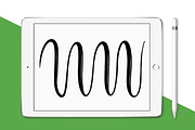 Procreate Glossy Brushes, a Brush Add-On by Ale Estrada (Thumbnail 4 of 4)