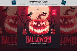 Halloween Flyer, a Flyer Template by creative-mint