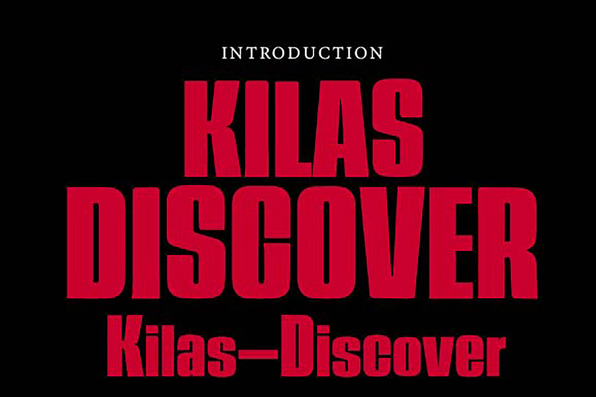 Kilas-Discover, a Serif Font by Wow Magic (Photo 1 of 3)