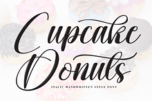 Cupcake Donuts | Script Font