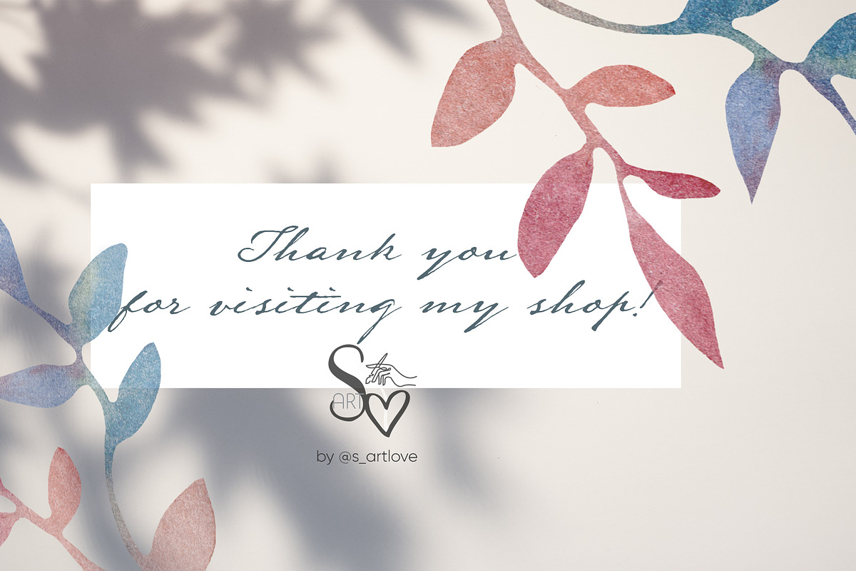 Watercolor Collection Fall Floral, an Illustration by S_ARTLOVE (Photo 7 of 7)
