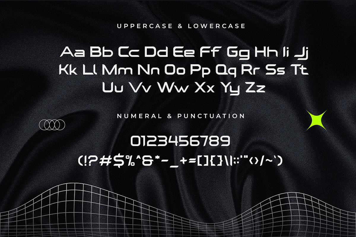 Langits – Modern Futuristic Font, a Sans Serif Font by overlaytemplates (Photo 4 of 5)