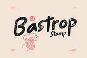 CS Bastrop Stamp, a Handwritten Font by Craft Supply Co. (Thumbnail 1 of 8)