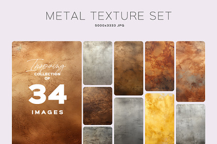 METAL TEXTURE SET, a Texture Graphic by Sophico