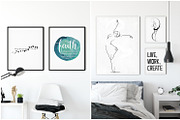 Frames & Walls Scandinavian Bundle, a Household Mockup by Yuri-U (Thumbnail 15 of 38)