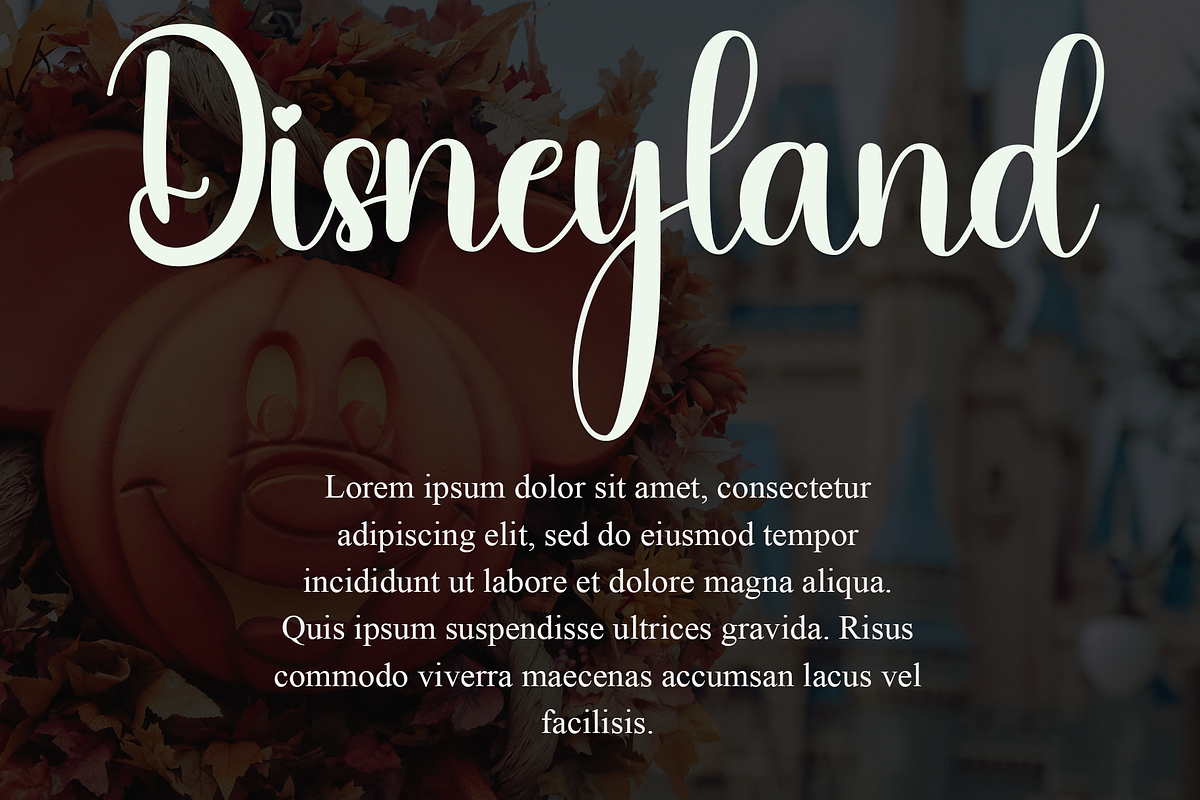 02 Disney, a Handwritten Font by InermediaSTUDIO (Photo 7 of 8)