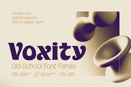 Voxity Old-School Font Family