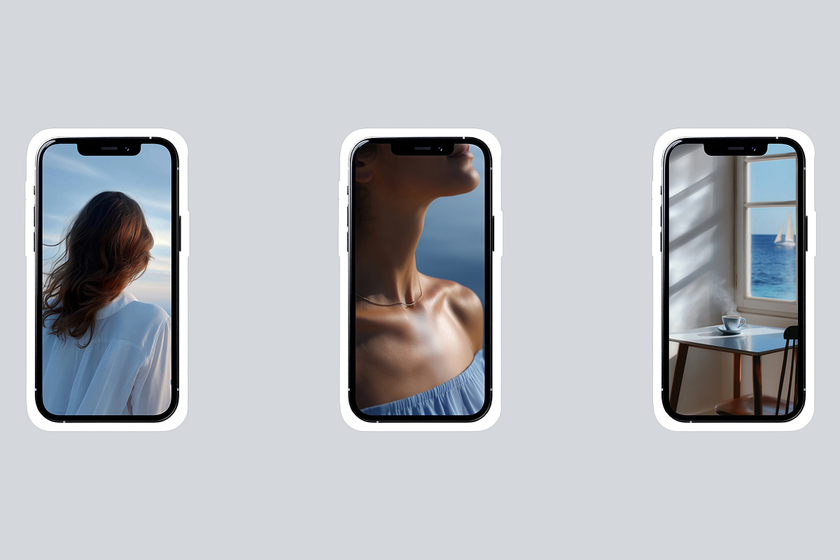 Coastal Lifestyle Backgrounds, a Person Photo by AI Petr Creative Agency (Photo 7 of 7)