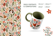 DOG PORTRAITS & COMPOSITIONS, a Pattern Graphic by Alenkakarabanova (Thumbnail 5 of 5)