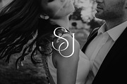 SJ monogram, a Branding & Logo Template by LINKED LETTERS STUDIO (Thumbnail 2 of 2)