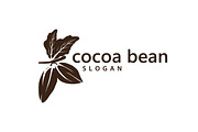 cocoa bean elegant chocolate bean, a Branding & Logo Template by Maylianaw28 (Thumbnail 1 of 2)