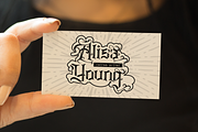 Atlas Celeste - Tattoo Font, a Font by PutraCetol Studio (Thumbnail 8 of 11)