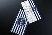 Marine Business Card, a Business Card Template by Marvel (Thumbnail 3 of 6)