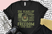 250 Years America, Independence Day, a Seasonal Illustration by Design Station (Thumbnail 2 of 3)