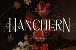 Hanchern Display Serif Font