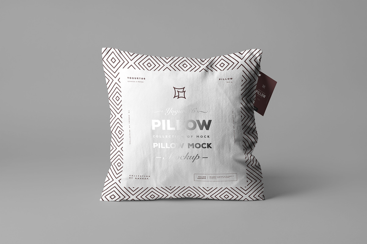 Pillow Mock-up, a Household Mockup by Yogurt86 (Photo 22 of 27)