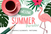 Summer Paradise set, an Illustration by Tabita's shop (Thumbnail 1 of 4)