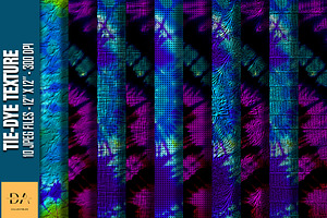 Tie-Dye Texture Digital Papers #85