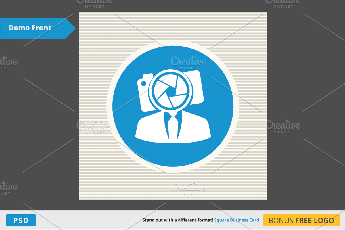 Business Photography - Square Format, a Business Card Template by SketoNeto (Photo 2 of 4)
