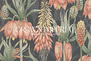 Exotic Flowers Patterns&Motifs, a Pattern Graphic by Alisa Fimen Design (Thumbnail 1 of 10)