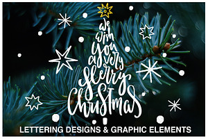 Christmas Lettering Quotes & Clipart