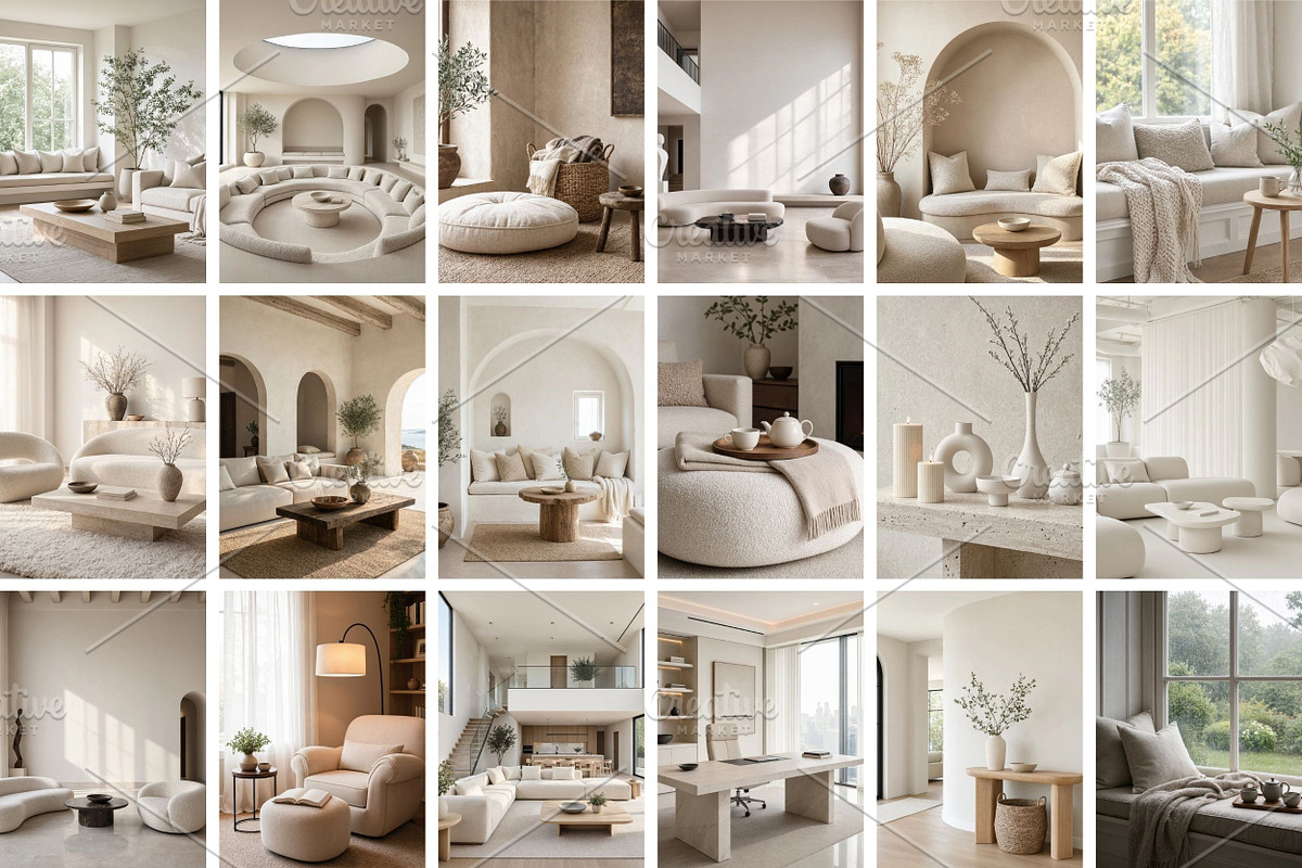 White Interior Stock Photo Bundle, an Architecture Photo by Selenique Studio (Photo 9 of 12)