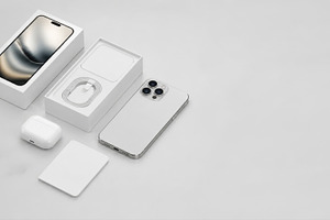 Gadget equipment on a light table, a Photo by Beautiful things