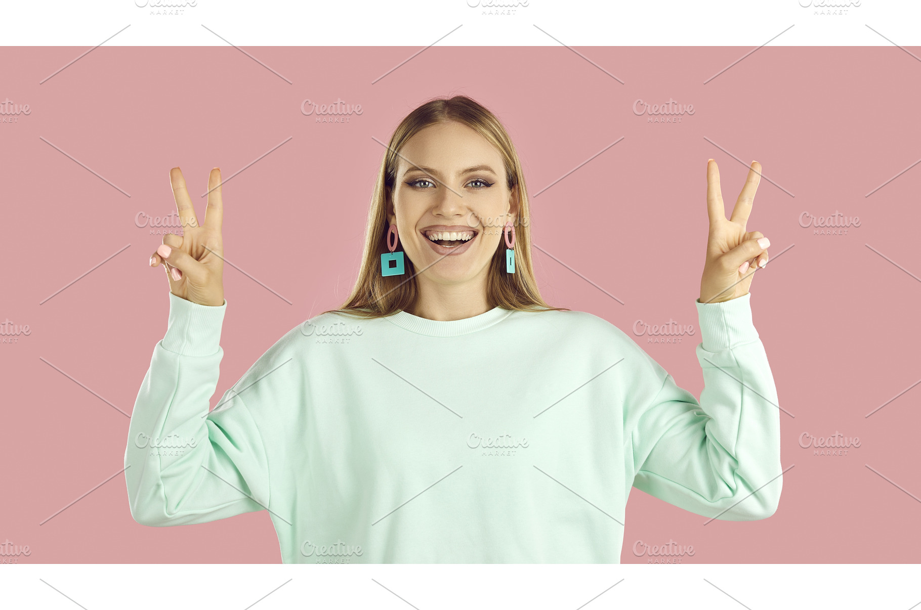 Happy beautiful young fashion model, a Person Photo by StudioRomantic