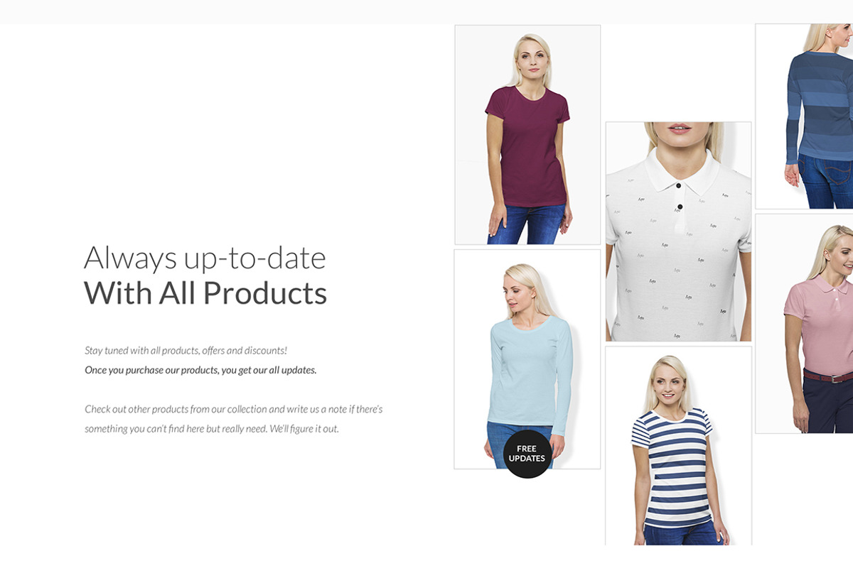 Women Longsleeve Mock-ups Set DEMO, a Books & Magazine Mockup by Apparel_Mockups (Photo 19 of 23)