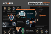 Watch Shopify Theme 2.0, a Shopify Template by LogicGo Shopify Experts (Thumbnail 1 of 7)