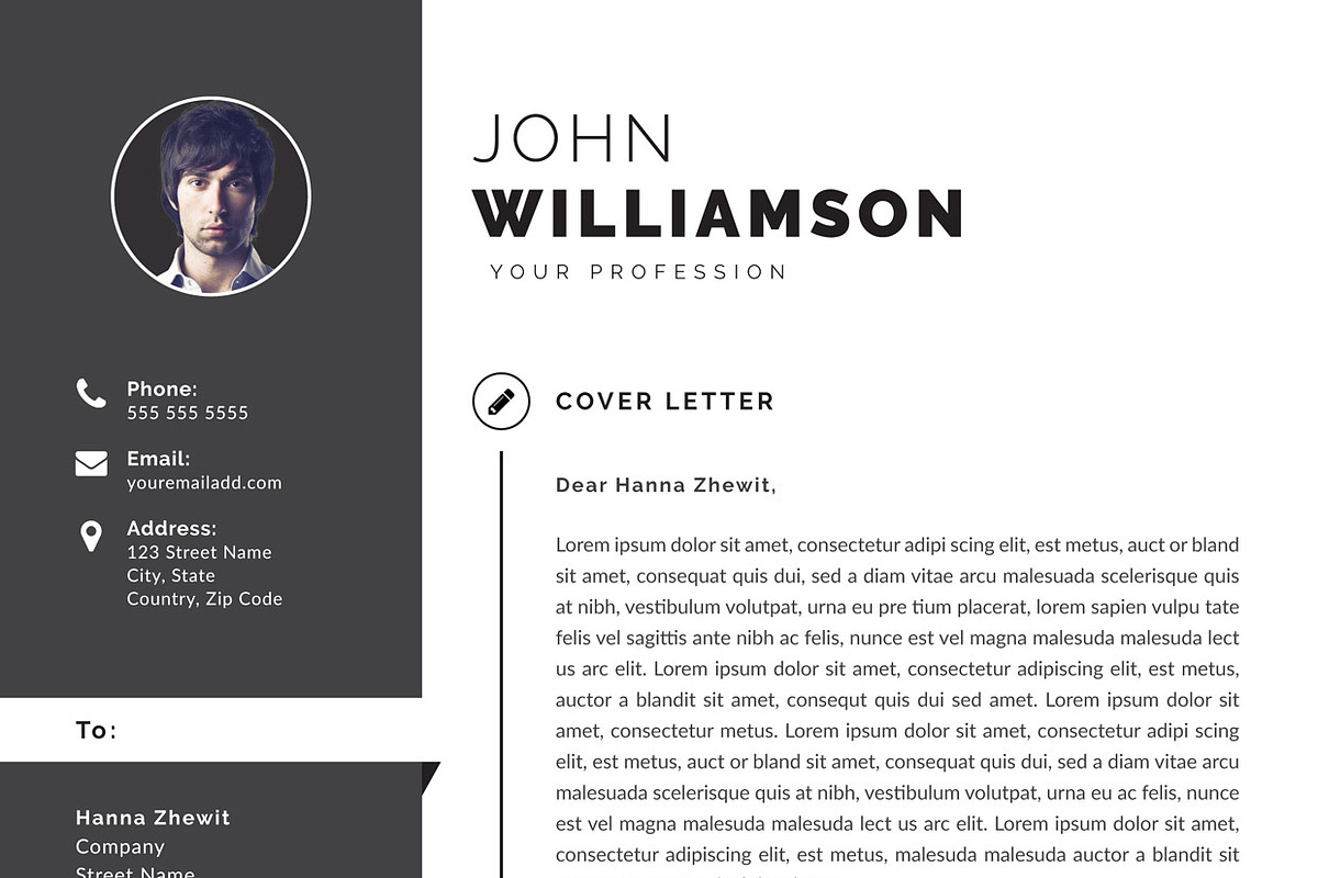Resume/Cv Template, a Stationery Template by Mr-Template (Photo 4 of 5)