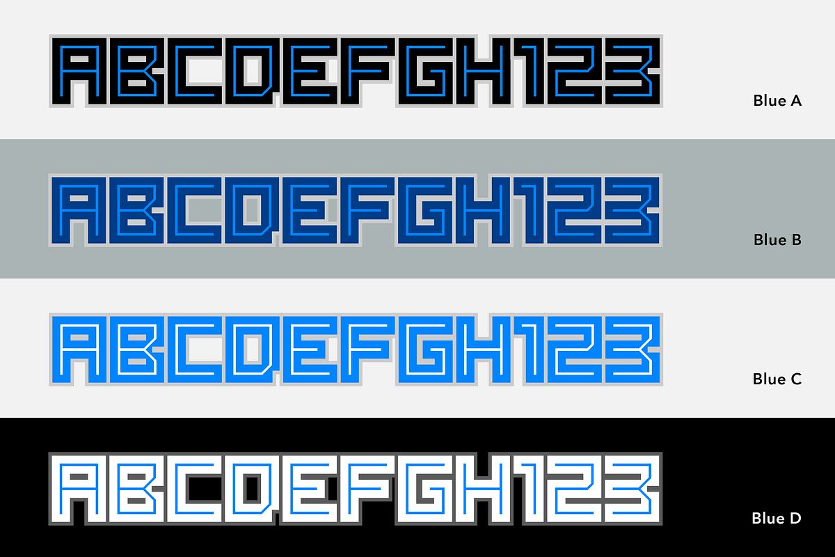 SB Raster Color - SVG Color Font, a Font by SelfBuild Type (Photo 4 of 14)
