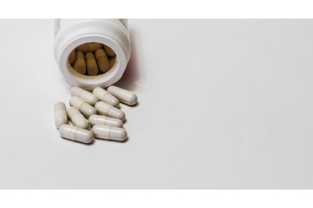 medicines,white pills on a white, a Health & Medical Photo by shahin.mammadov