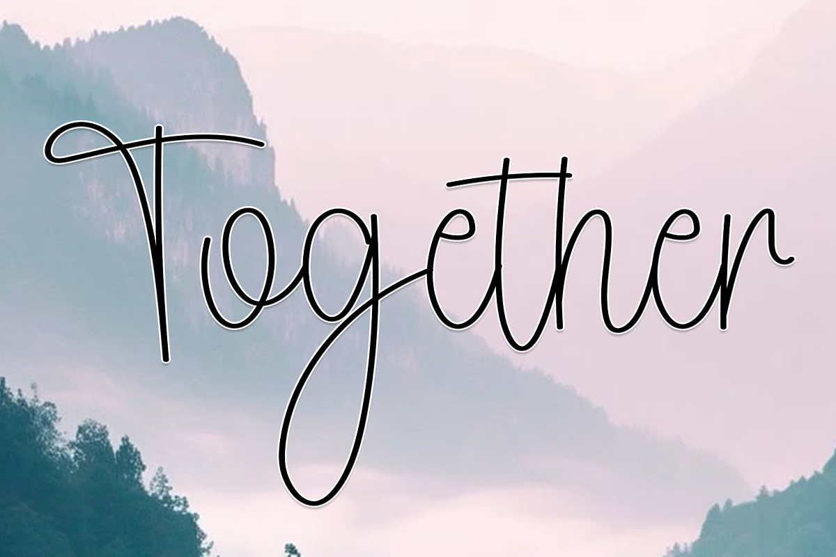 Outside Beautiful, a Handwritten Font by FreshTypeINK (Photo 3 of 8)
