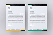 Letterhead Ms Word Google Docs Pages, a Stationery Template by Tbunny (Thumbnail 2 of 6)