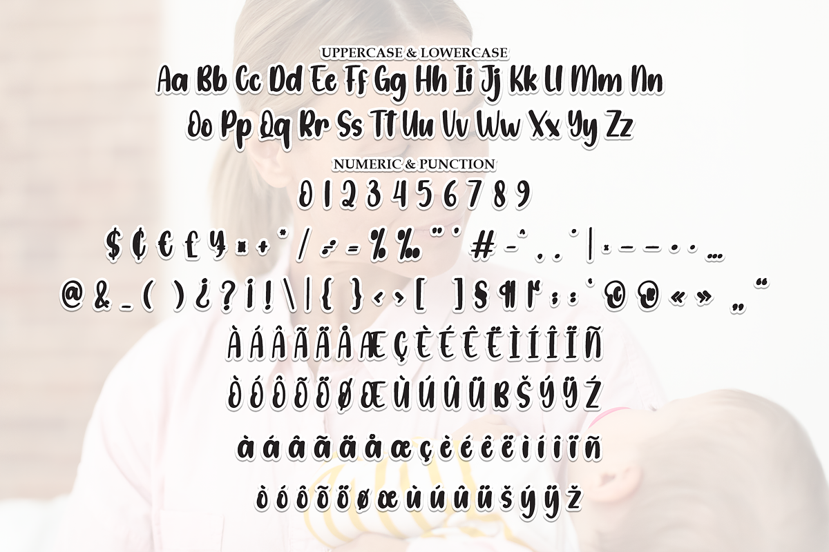 Lullaby | Script Font, a Handwritten Font by Scratchones (Photo 7 of 9)