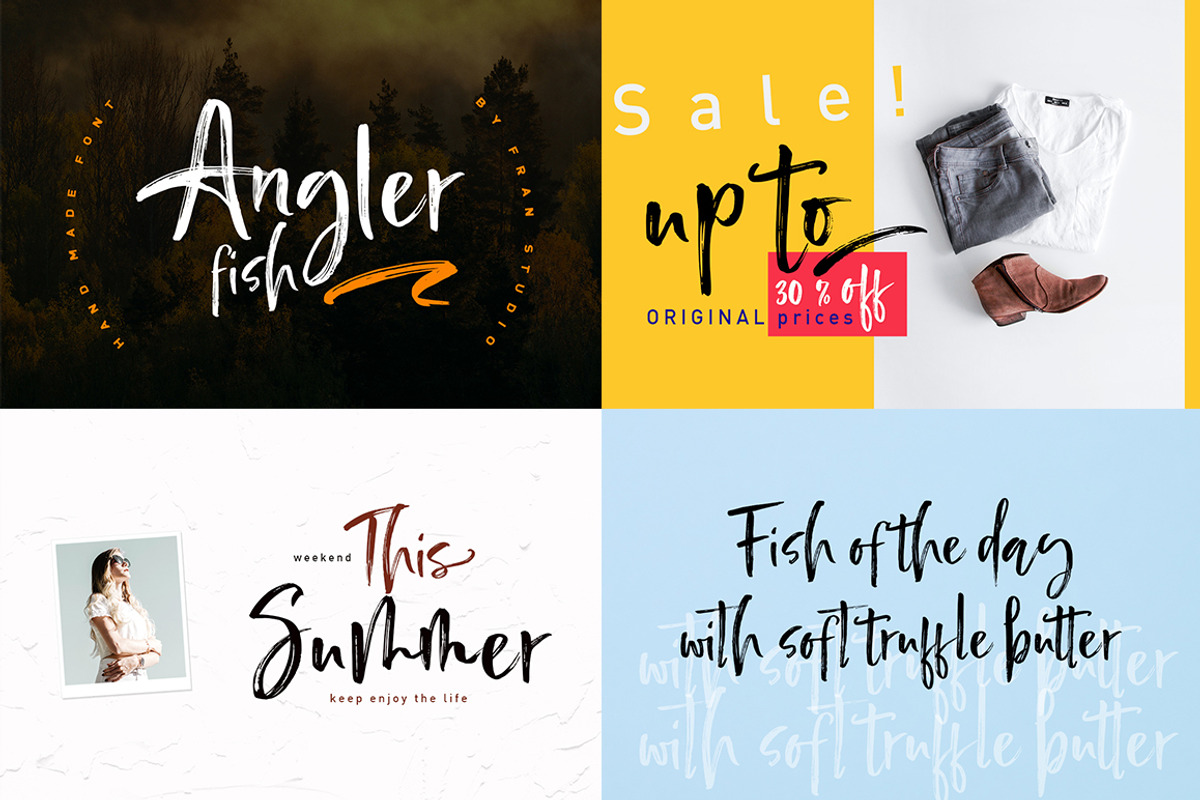 The brilliant fonts bundle, a Script Font by Franstudio (Photo 10 of 20)