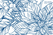 CHRISTMAS TOILE DE JOUY, a Pattern Graphic by Tanya Vollar (Thumbnail 7 of 11)