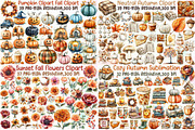 Autumn Clipart Huge Bundle, an Illustration by Sublimation Artist (Thumbnail 2 of 12)