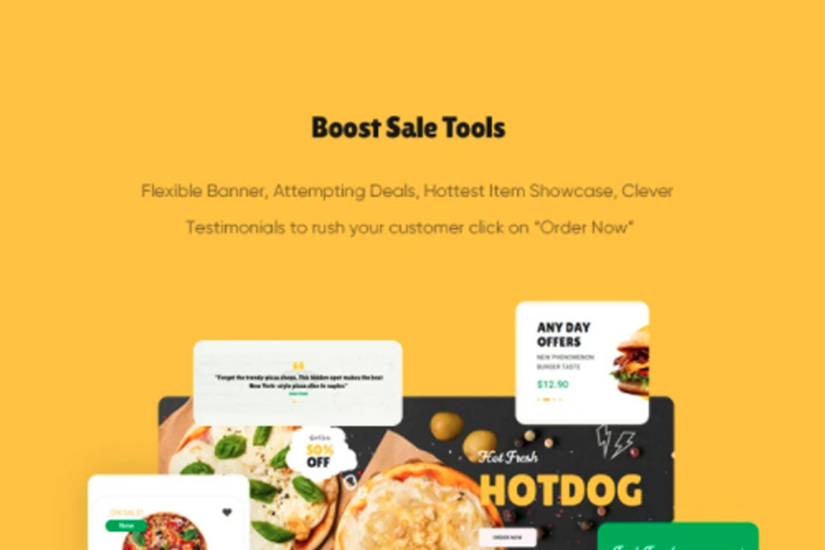 Leo Poco - Fast Food Restaurant Pres, a Websites & App Template by LeoTheme (Photo 3 of 15)