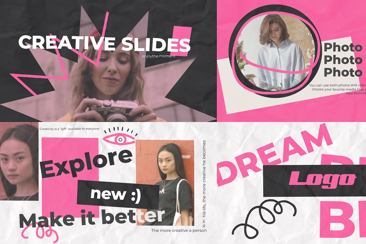Paper Slideshow for DaVinci Resolve, a Templates & Theme by FlashFXbox (Photo 1 of 2)