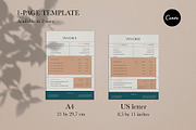 Invoice Canva Template | ABIGAIL, a Brochure Template by Studio Next (Thumbnail 2 of 5)