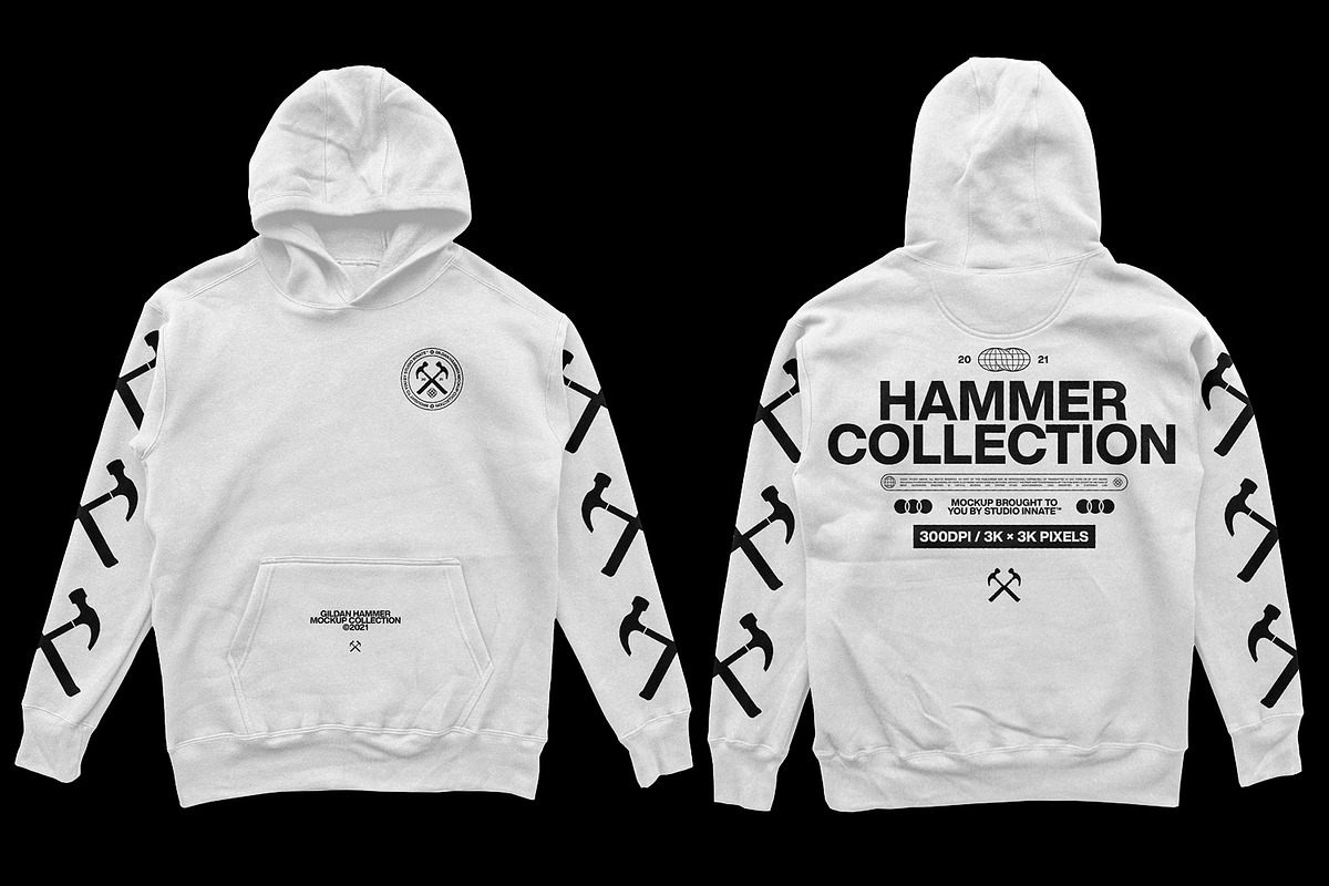 Hammer Mockup Collection, a Hoody Mockup by Studio Innate (Photo 5 of 10)