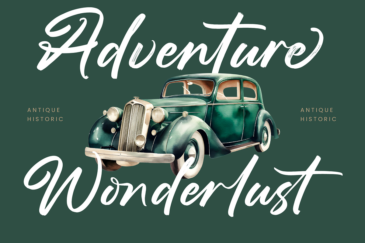 Straight Pathart Modern Brush Font, a Script Font by stylishtype.co (Photo 13 of 20)
