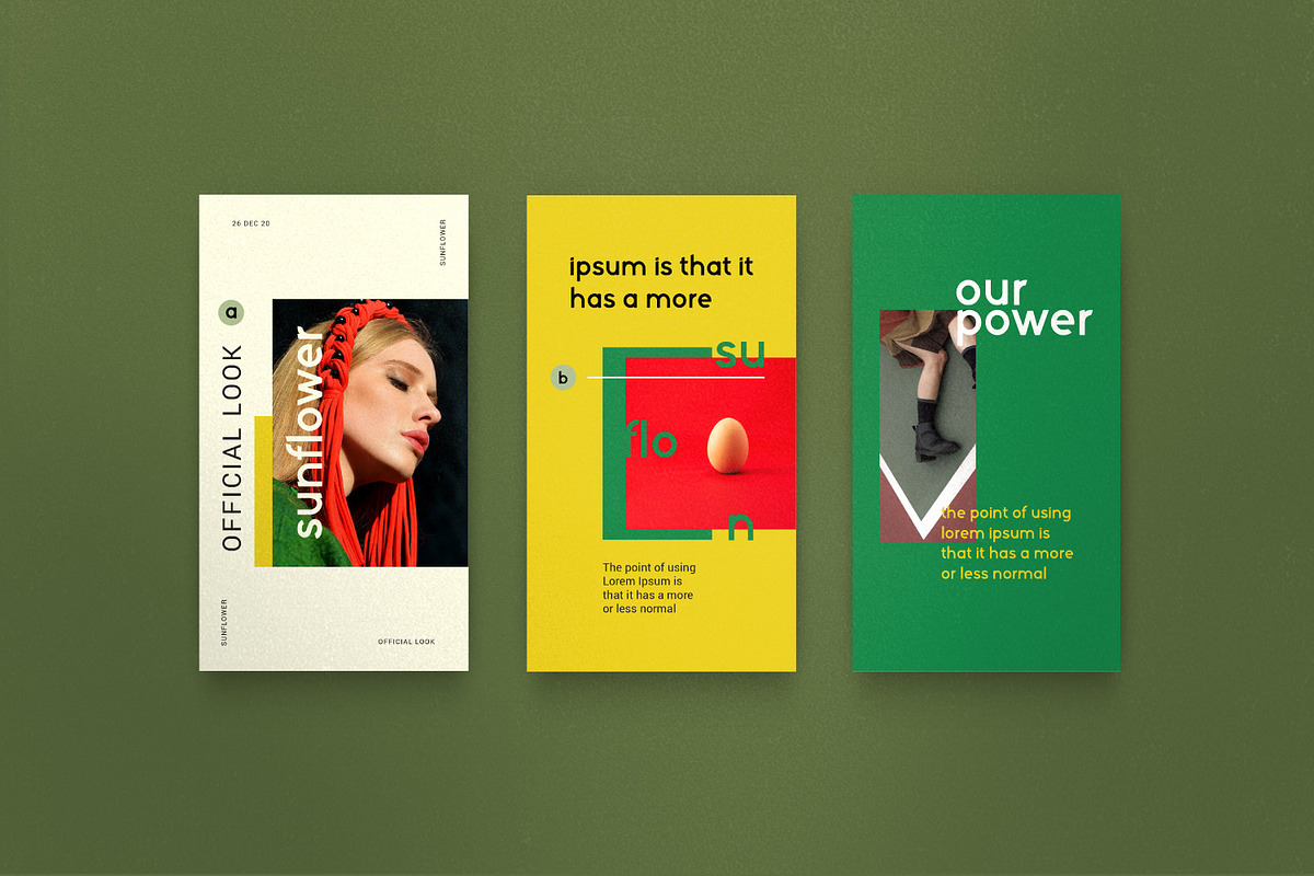 Sunflower - Social Media Bundle, a Social Media Template by Dirtytemp Studio (Photo 11 of 15)