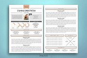 Resume CV template For Word, a Resume Template by CrystalResumes (Thumbnail 4 of 4)